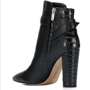 Sam Edelman croc booties